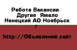 Работа Вакансии - Другие. Ямало-Ненецкий АО,Ноябрьск г.